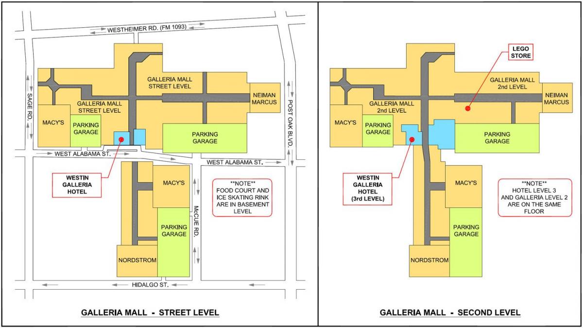 Houston Galleria mall kart