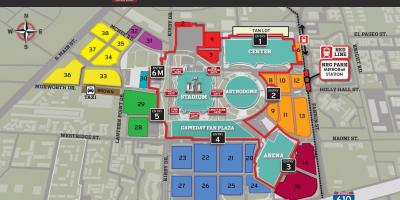NRG stadion parkering kart